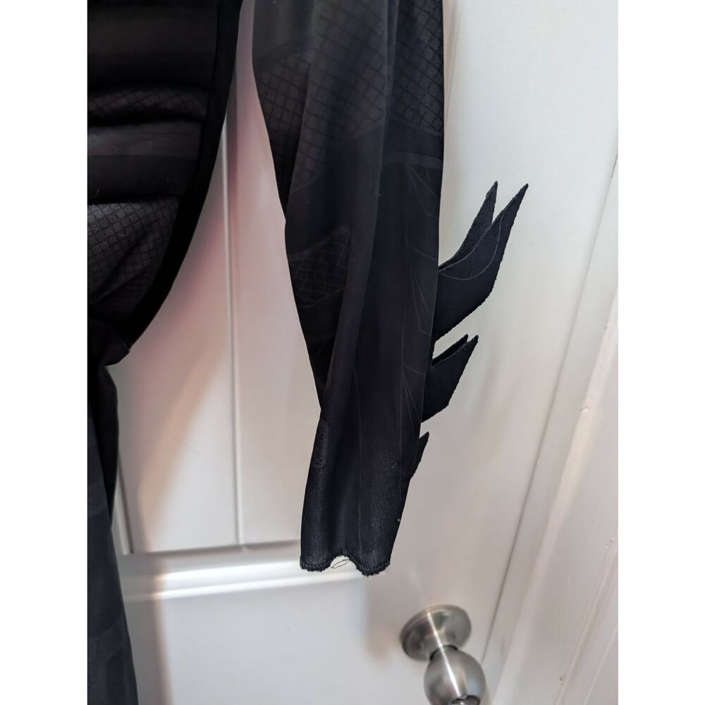 New! Rubie's Youth Black Batman The Dark Knight Halloween Costume Size M - Picture 4 of 10